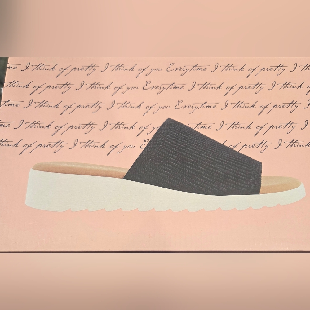 Kensie Ellie Black Mules Comfortable Stylish Footwear In Size 11